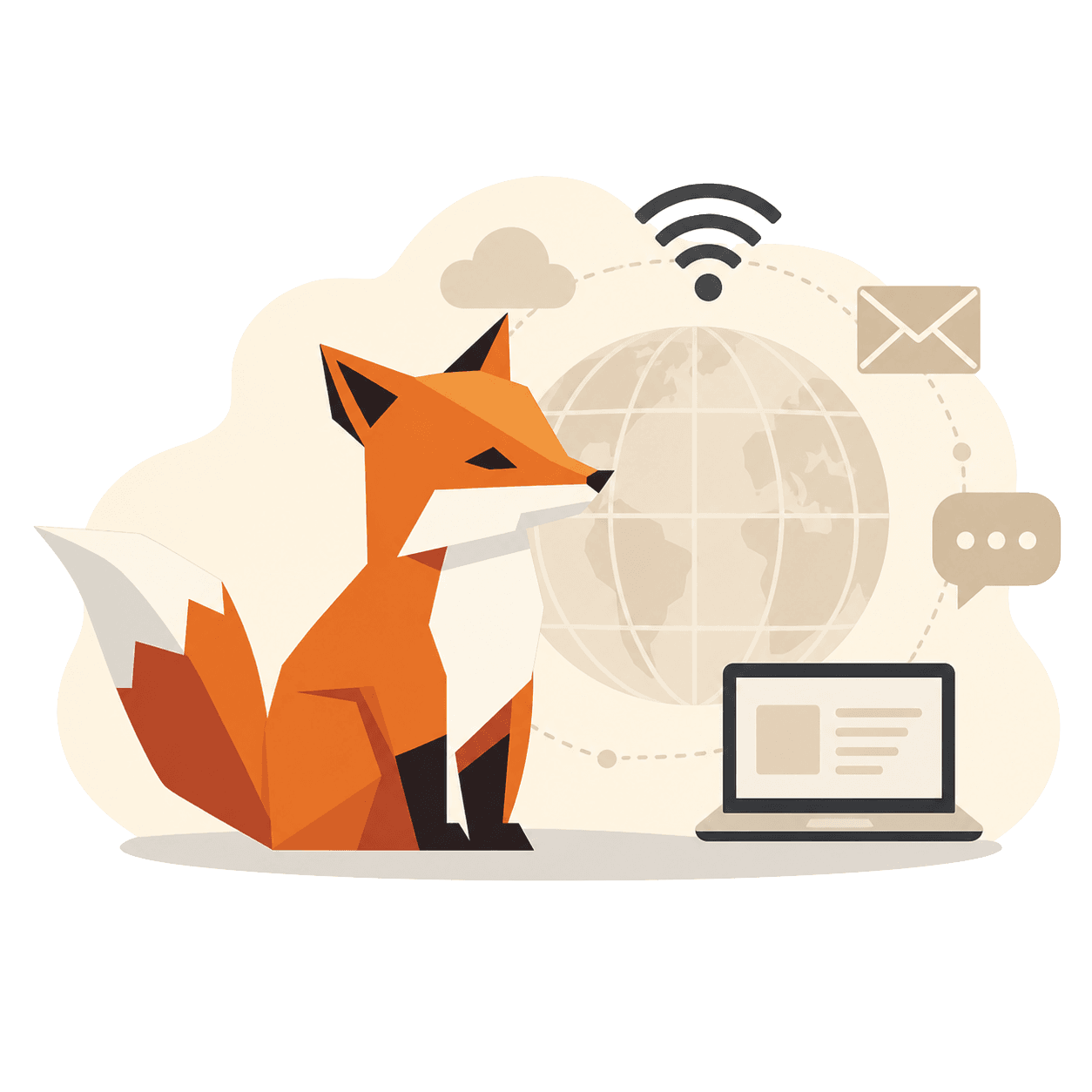 Illustration Internet