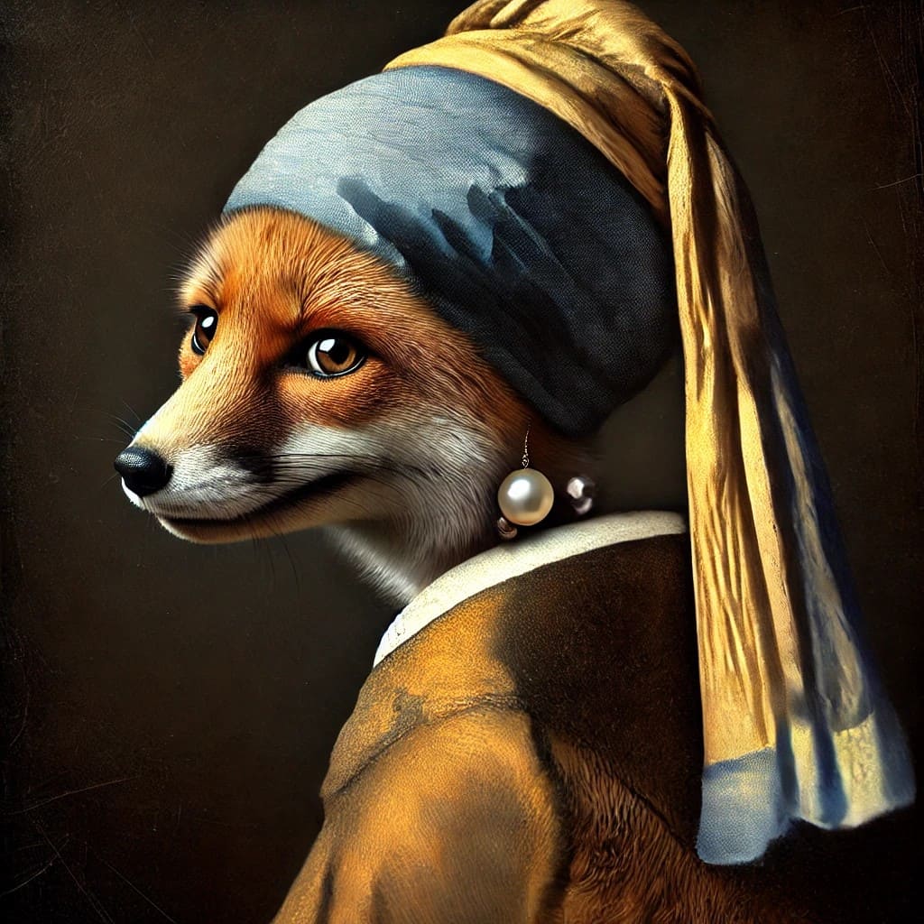 Le renard à la perle