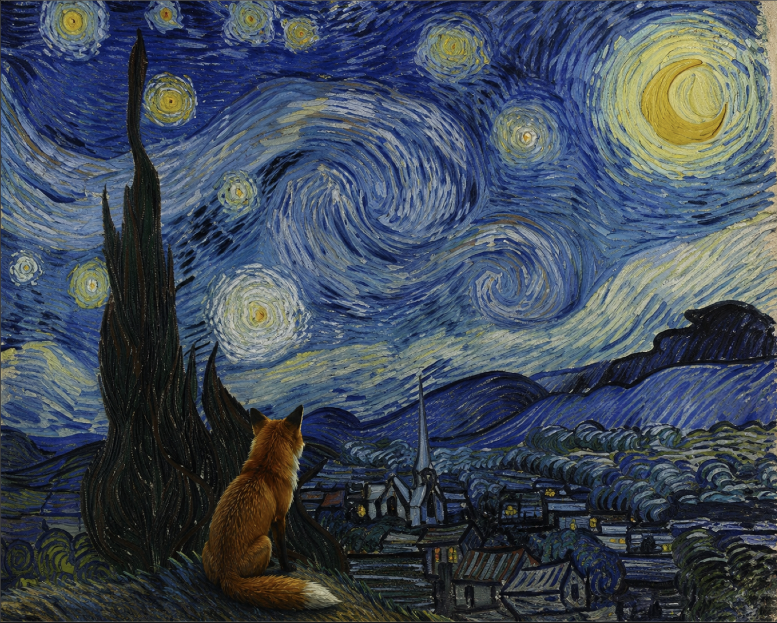 le Renard et la nuit vivante