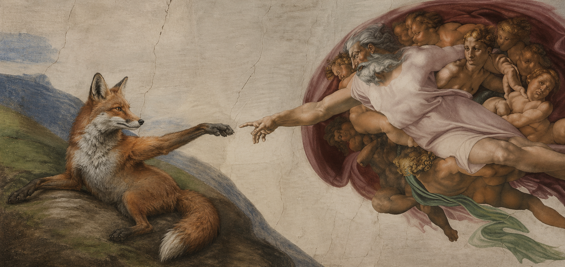 la création de renard